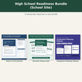 Covers of the Career Readiness Kit, Personal Finance Unit and Graduation Pathway Planner