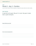 Summer Learning Workbook – printable PDF pages preview