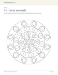 Mandala Coloring Pages for Adults – printable PDF pages preview