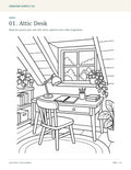 Cozy Home Coloring Book – printable coloring pages preview