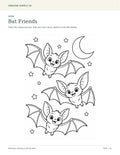 Halloween Coloring & Activity Book – printable Halloween coloring and activity pages preview