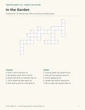 Crossword Puzzles for Adults – printable PDF pages preview