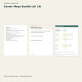 Career Mega Bundle (all 14) – printable PDF pages preview