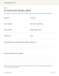 New Puppy Planner – printable PDF pages preview